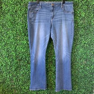 AEO Skinny Kick Super Stretch Jeans Plus Size 20